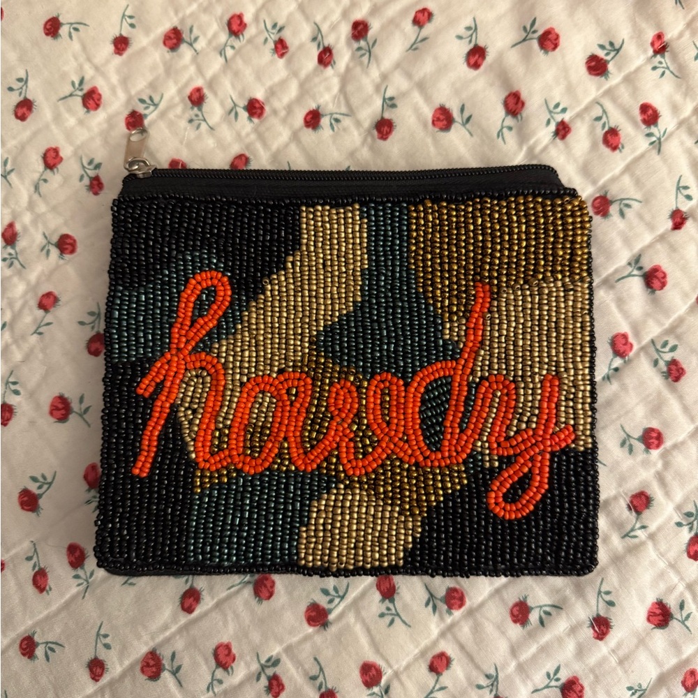 Beaded 'Howdy' Pouch from Kittenish in Nashville